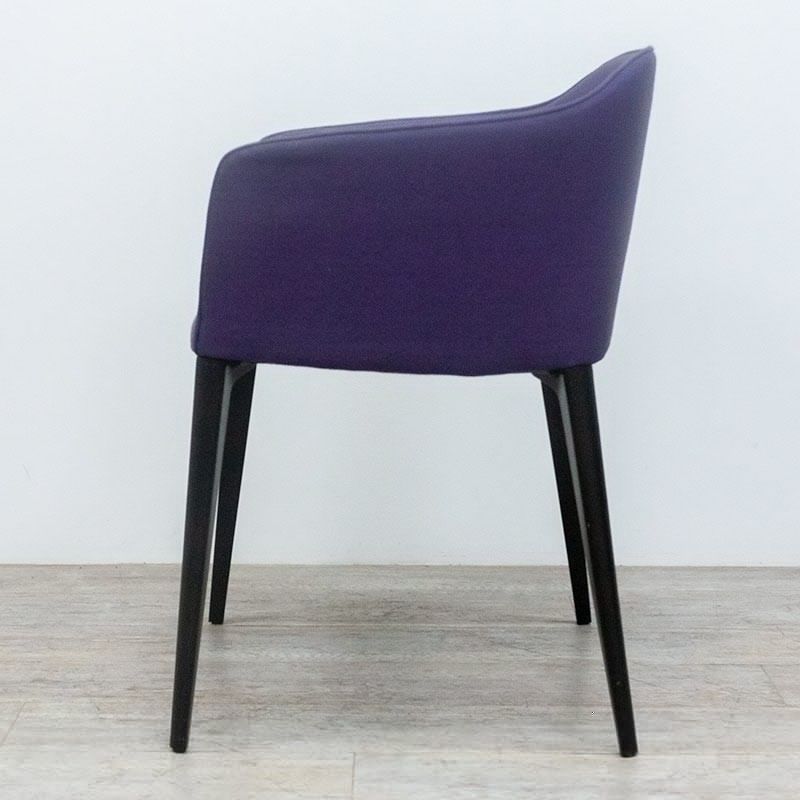 Pedrali Laja en tissu Violet