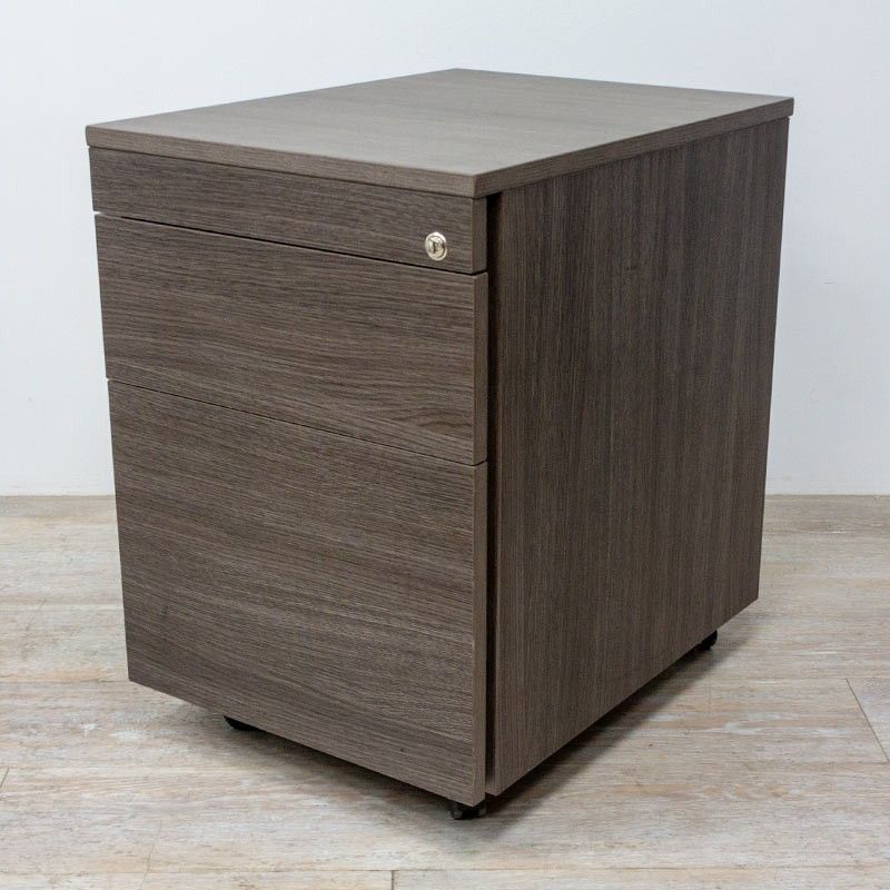 2 tiroirs Chêne Royal Anthracite