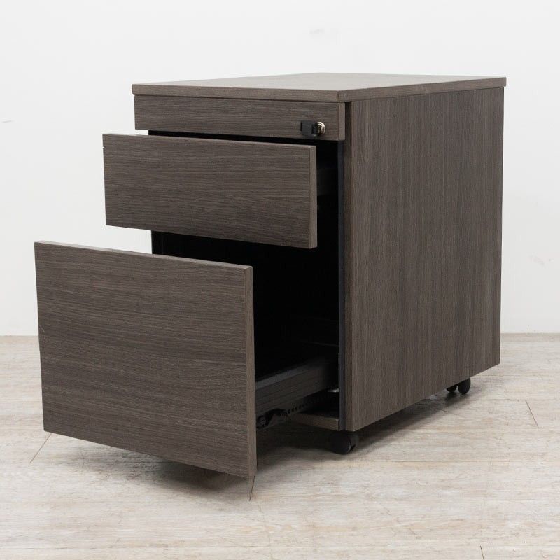 2 tiroirs Chêne Royal Anthracite