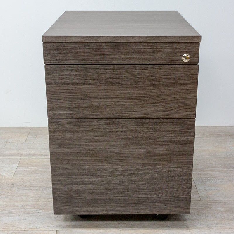 2 tiroirs Chêne Royal Anthracite