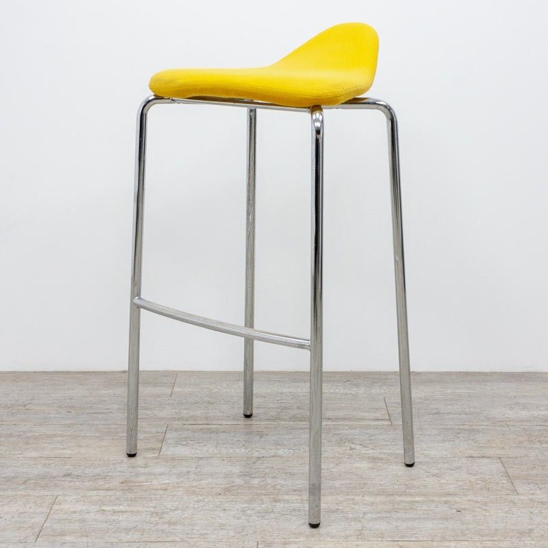 Haut en tissu Jaune /Chromé