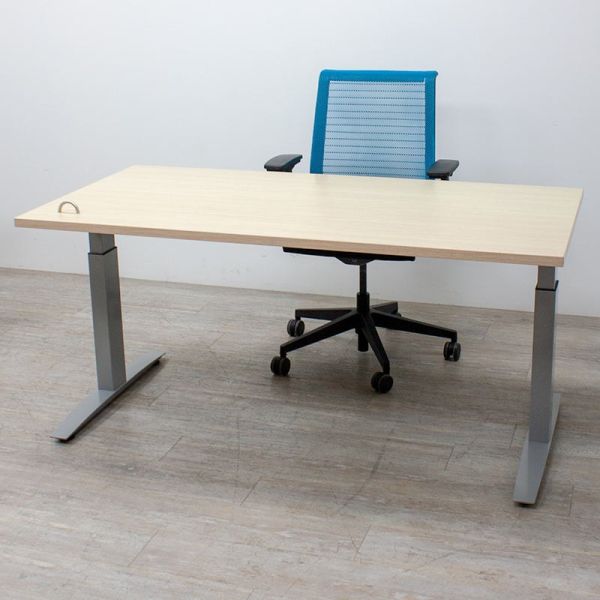 Bureau réglable en hauteur L160