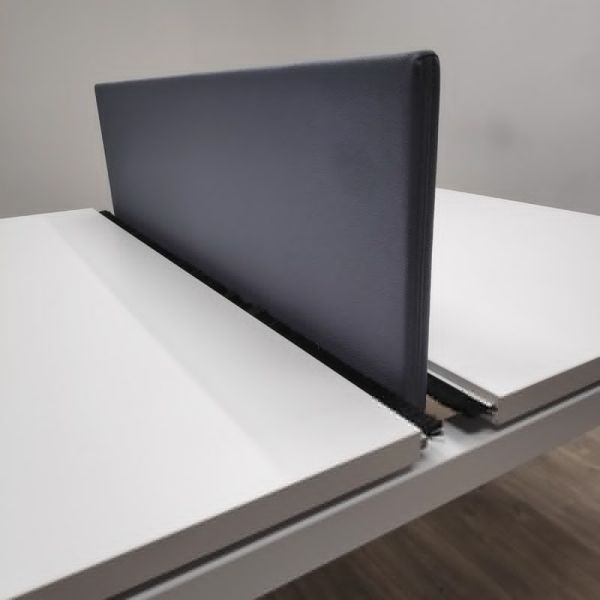 Bench 2 postes L120 Blanc / Gris