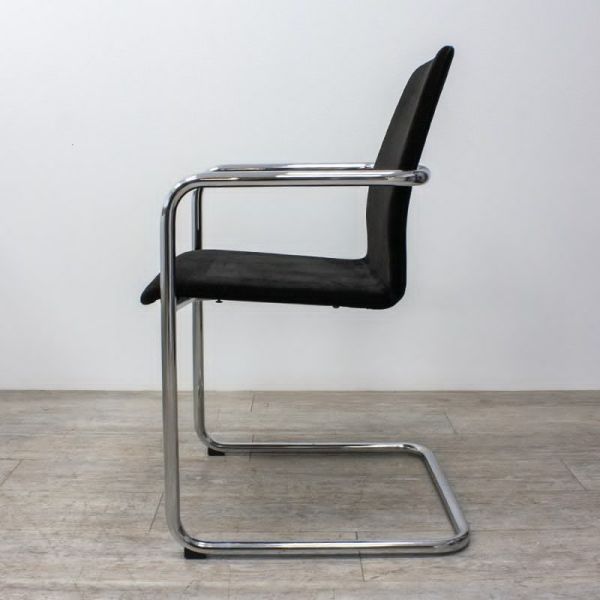Inclass accoudoirs Noir /Chromé
