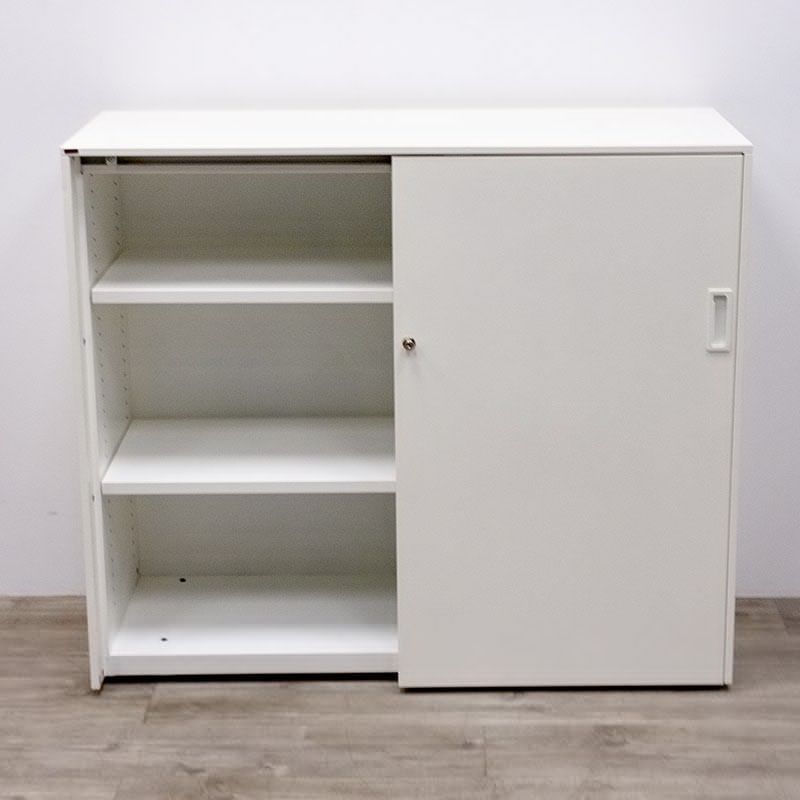 Armoire basse Guialmi L120 Blanc