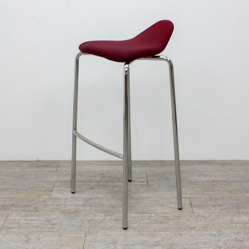 haut en tissu Bordeaux