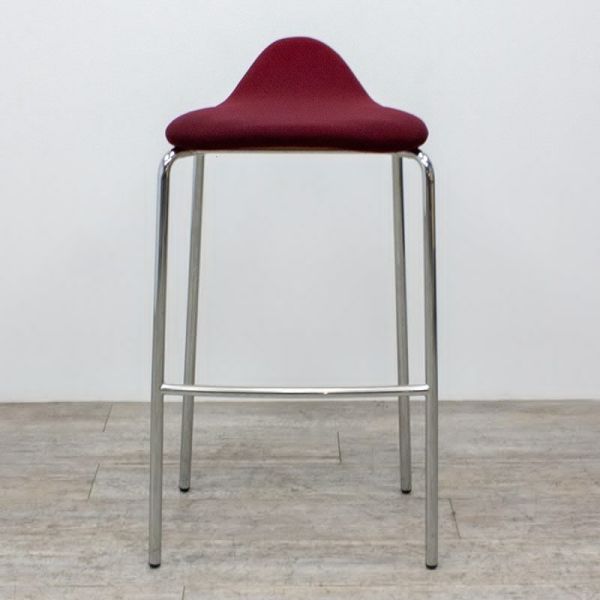 haut en tissu Bordeaux