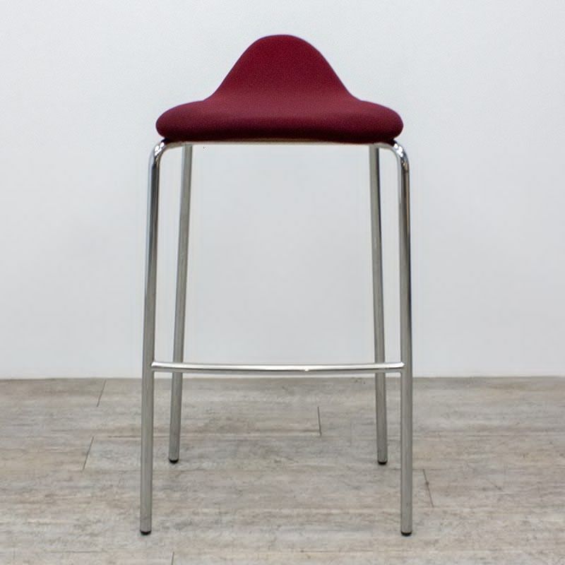 haut en tissu Bordeaux