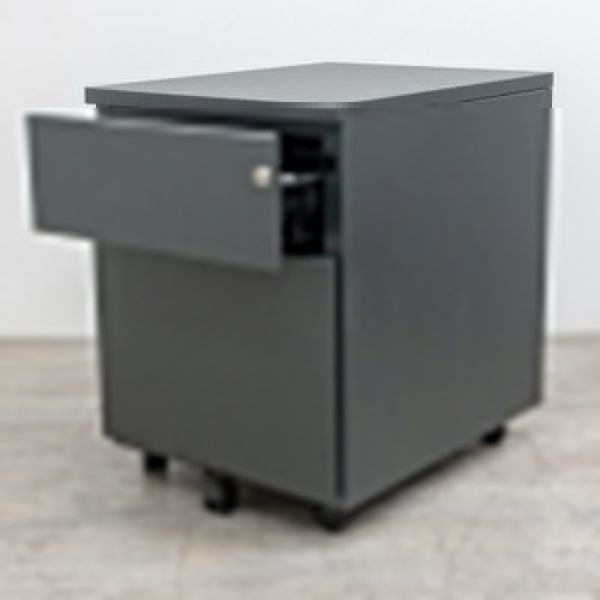 2 tiroirs Gris Anthracite