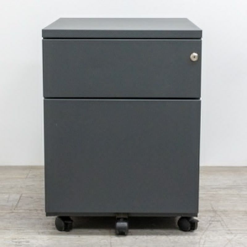 2 tiroirs Gris Anthracite