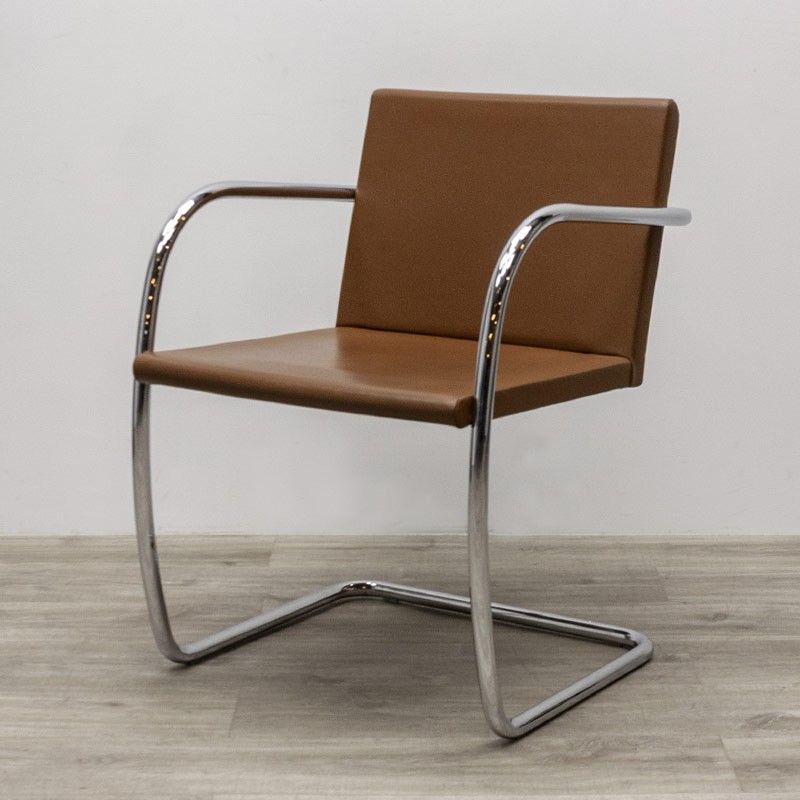 KNOLL Brno en cuir Marron