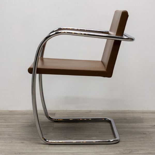 KNOLL Brno en cuir Marron