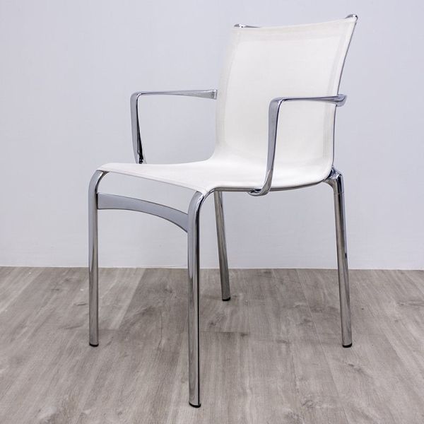 ALIAS Bigframe Acc. Chrome/Blanc