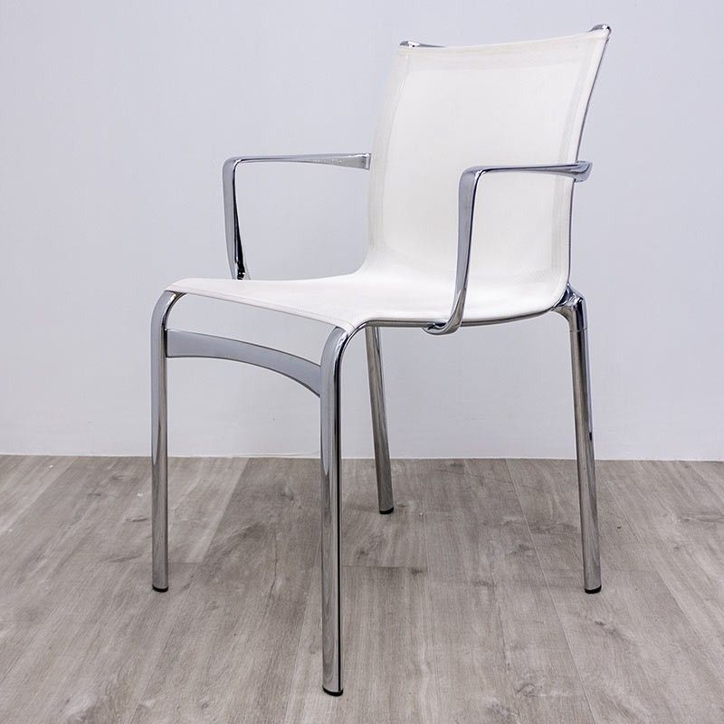 ALIAS Bigframe Acc. Chrome/Blanc