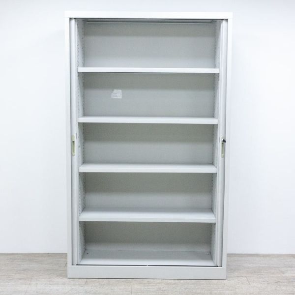 Armoire haute L120 Gris Clair