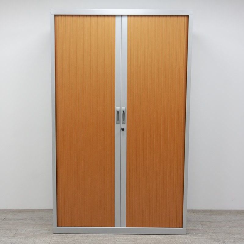 Haute L120 Gris Aluminium/ Merisier