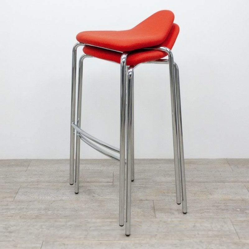 haut tissu Rouge / Chromé