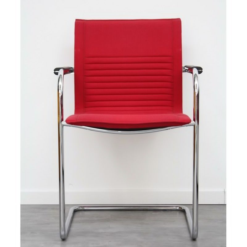 ART COLLECTION luge en tissu Rouge