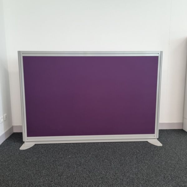 Cloison sur pied accoustique Violet