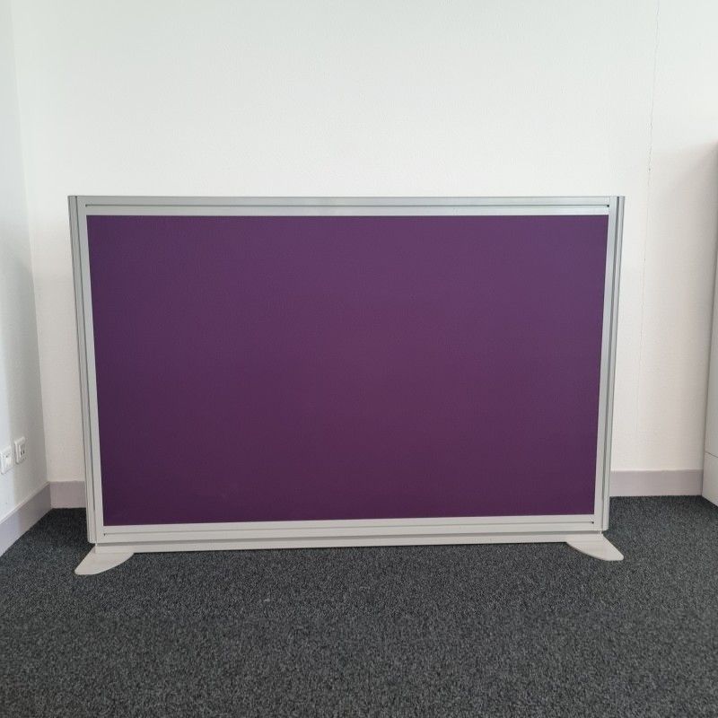 Cloison sur pied accoustique Violet
