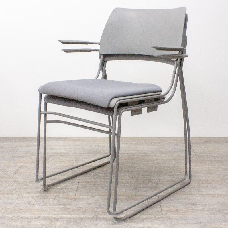 traineau avec accoudoirs Gris Clair