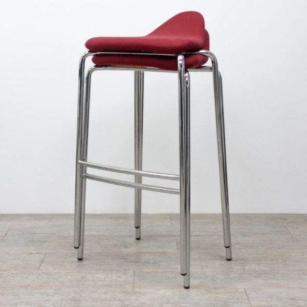 haut Rouge foncé/ Chromé