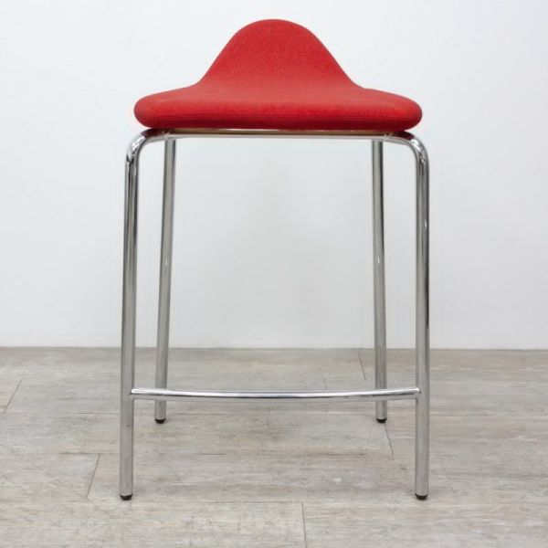 en tissu Rouge / Chromé