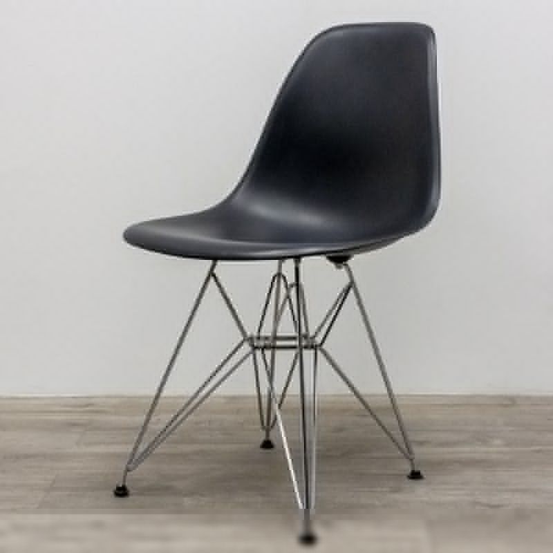VITRA Eames Plastic Side Chair Noir