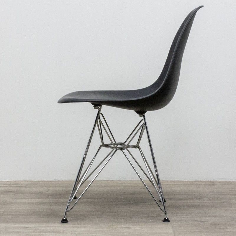 VITRA Eames Plastic Side Chair Noir
